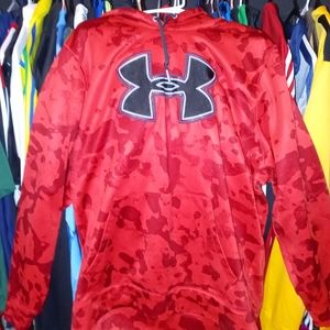 Under Armour Red Camo Hoodie